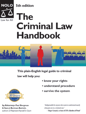 cover image of The Criminal Law Handbook